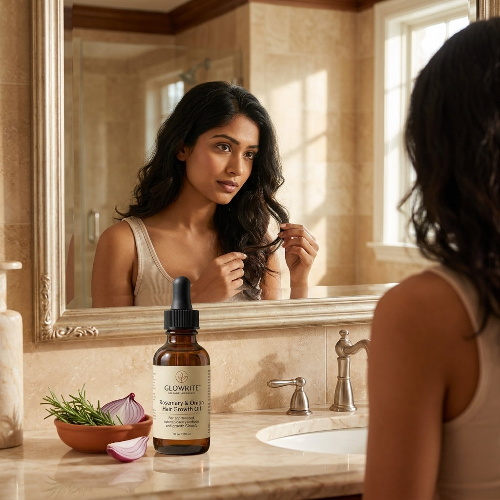 GlowRite Rosemary & Onion Hair Growth Oil – 100ml