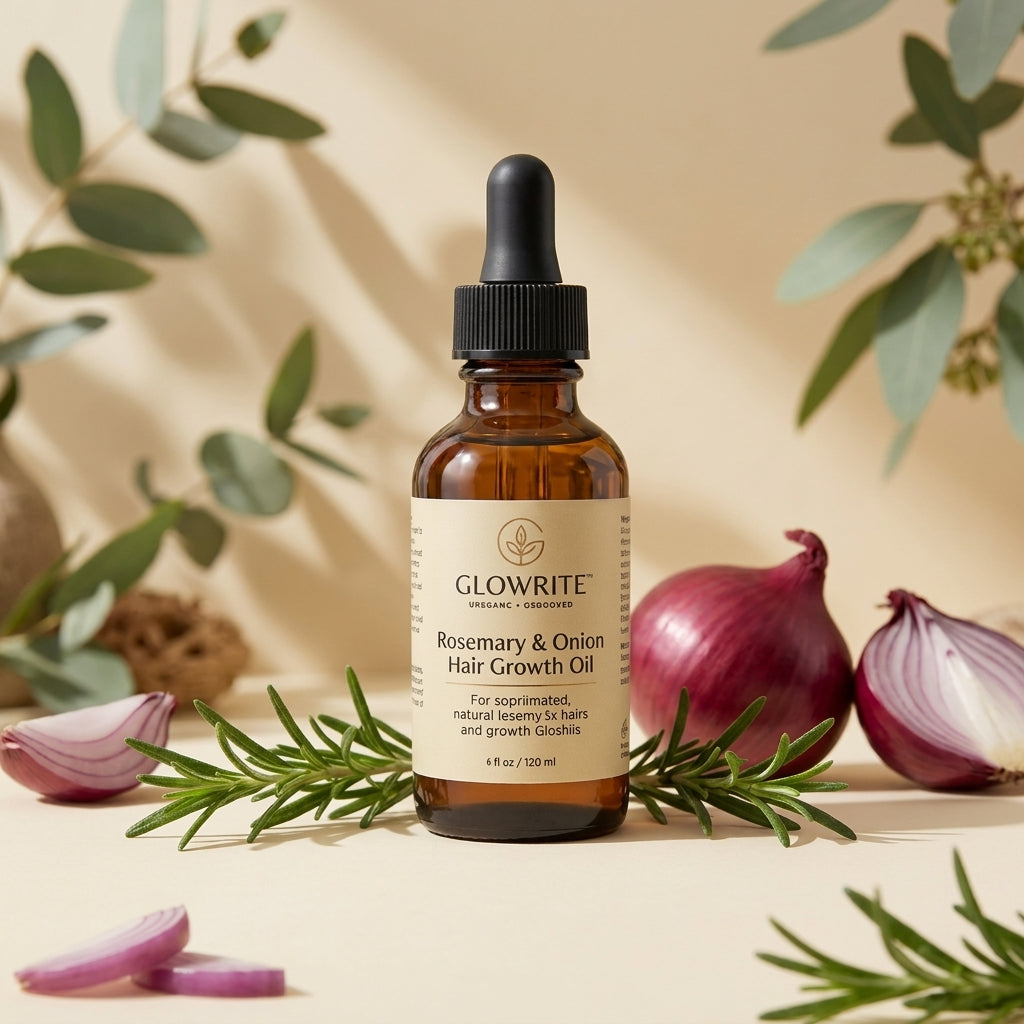GlowRite Rosemary & Onion Hair Growth Oil – 100ml